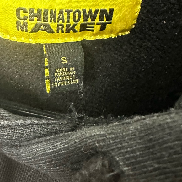 Rare Chinatown Market Patchwork Logo Hoodie (Size Small) - Picture 4 of 5